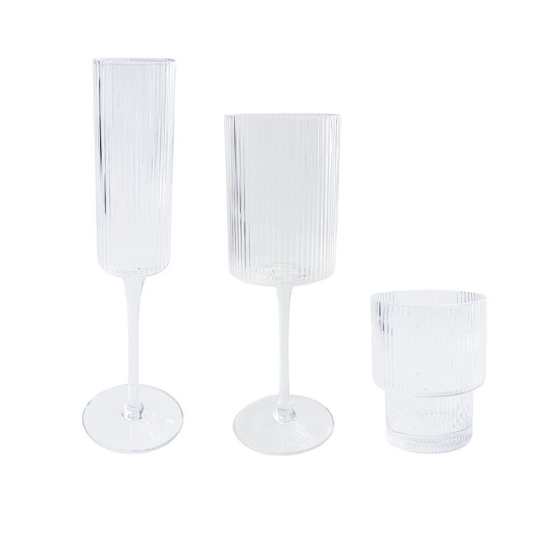 Coloured Glassware Hire The Pretty Table Event Hire