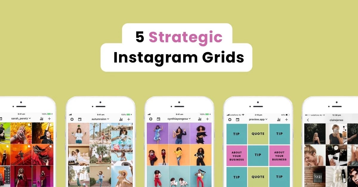 How to use your Instagram Grid Strategically
