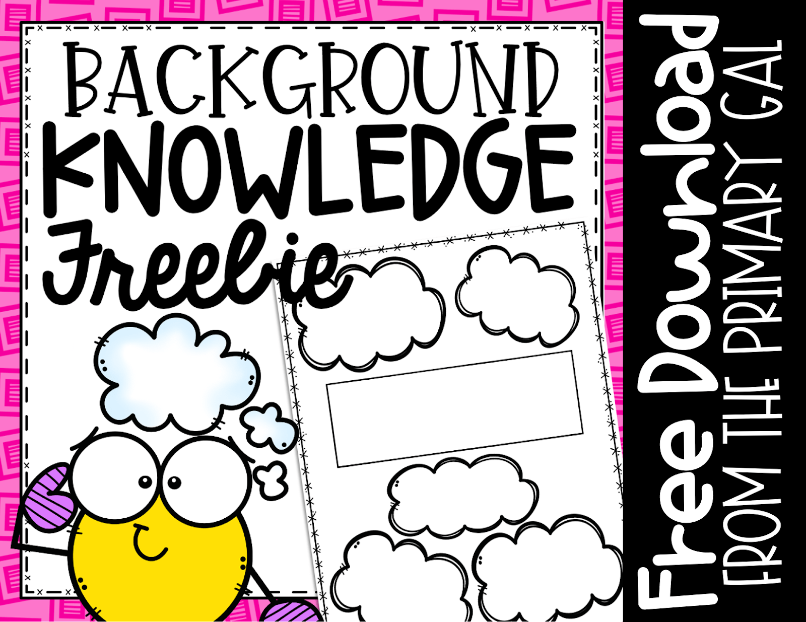 A Quick Anchor Chart for Organizing Background Knowledge - The Primary Gal