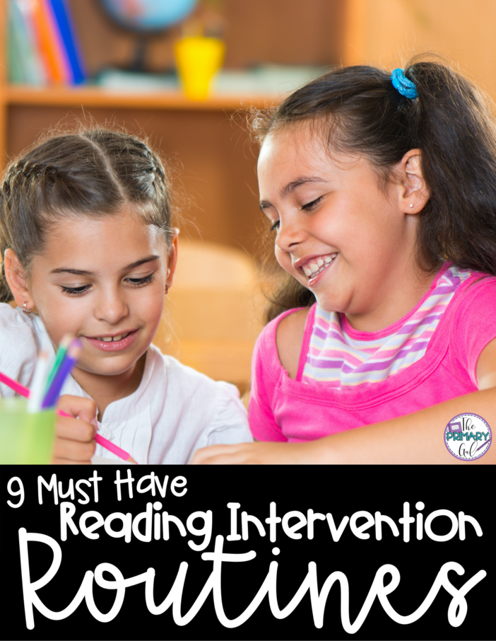 Reading Intervention The Primary Gal