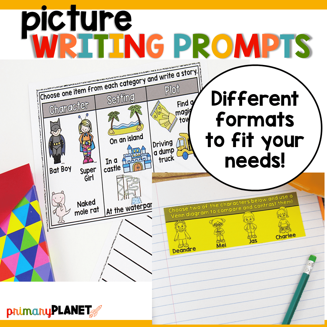 Writing Prompts with Pictures | Anytime Picture Prompts for Creative