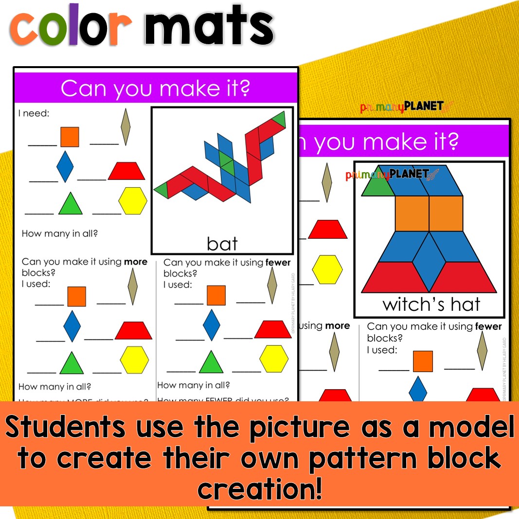 Pattern Block Mats