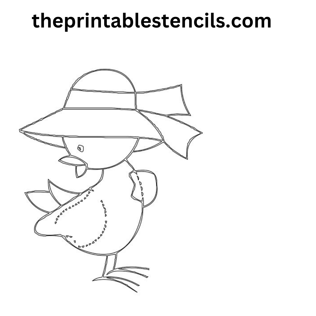 Free Printable Duck Stencils