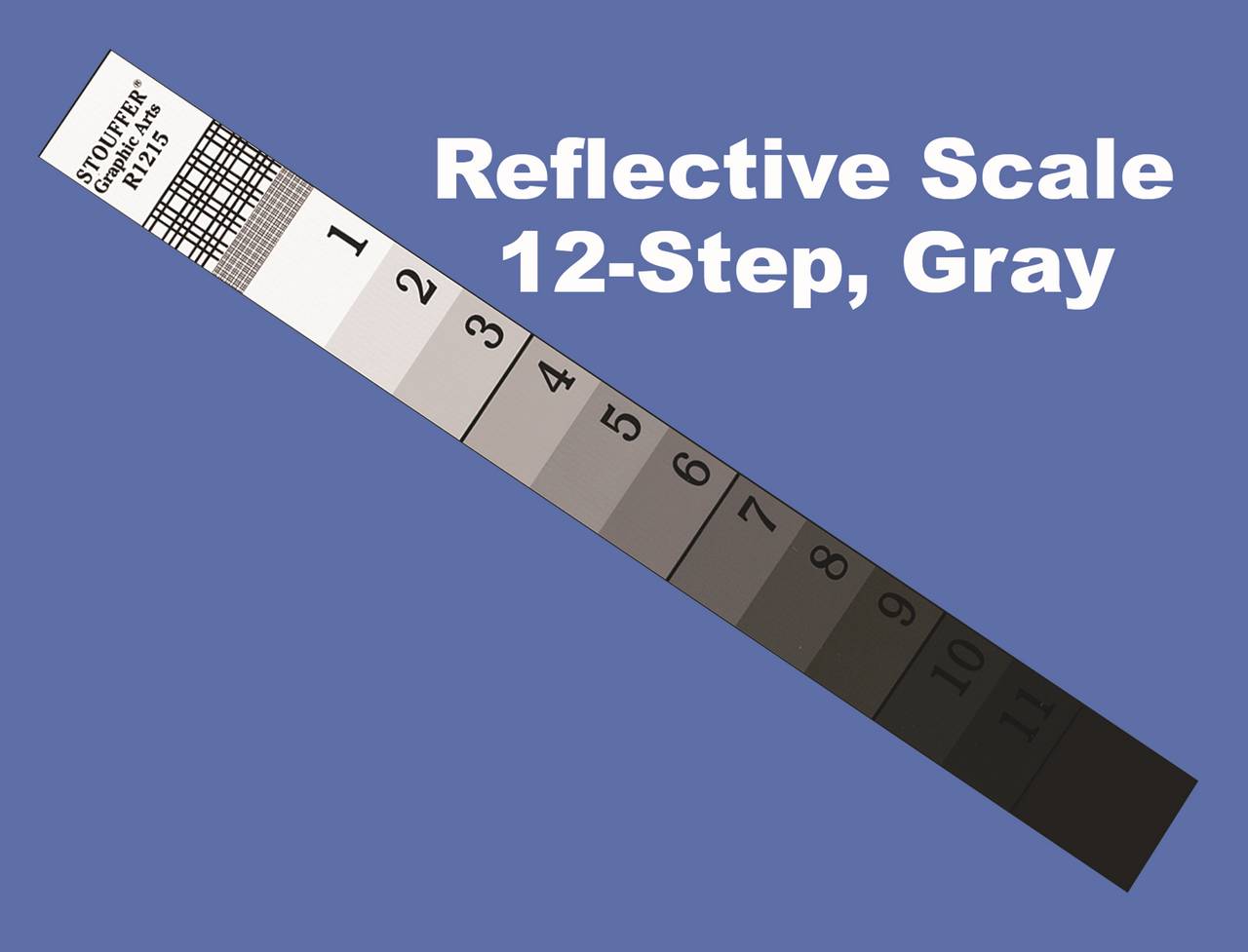 STOUFFER 12 STEP OPAQUE GRAY SCALE, Camera, GATF Sensitivity guide