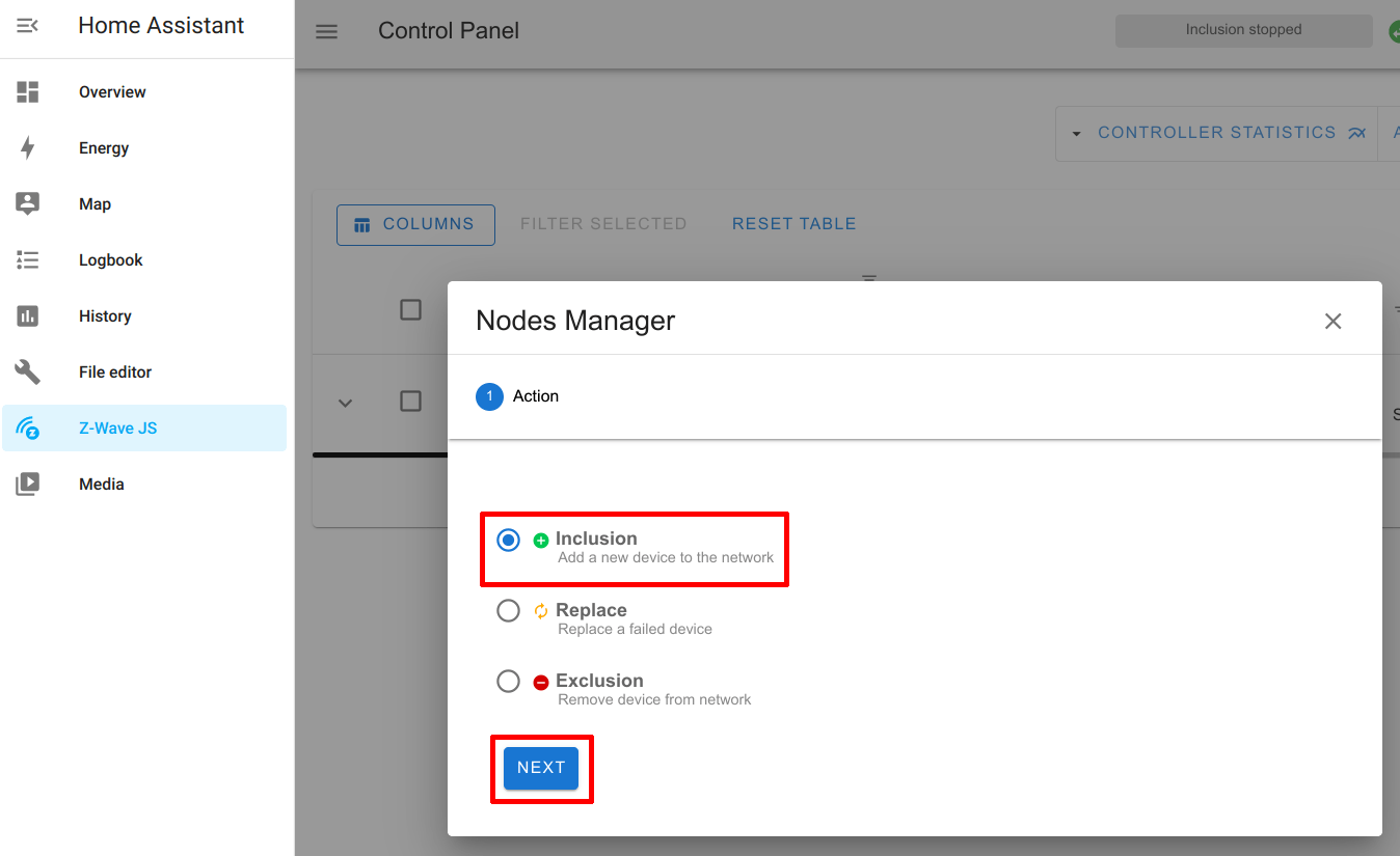 Set up ZWave in Home Assistant