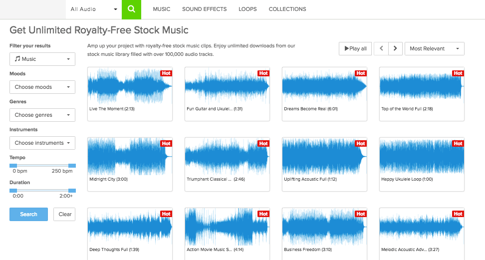 Storyblocks Audio Unlimited, RoyaltyFree Audio Downloads — Pro Audio