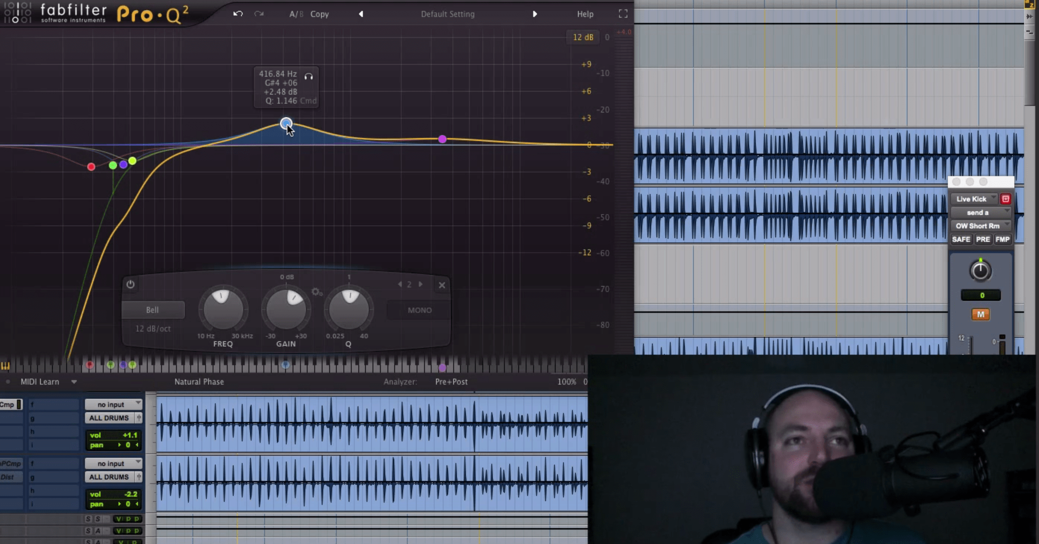 Tips for Processing Replaced Kick Drums with EQ, Saturation & More