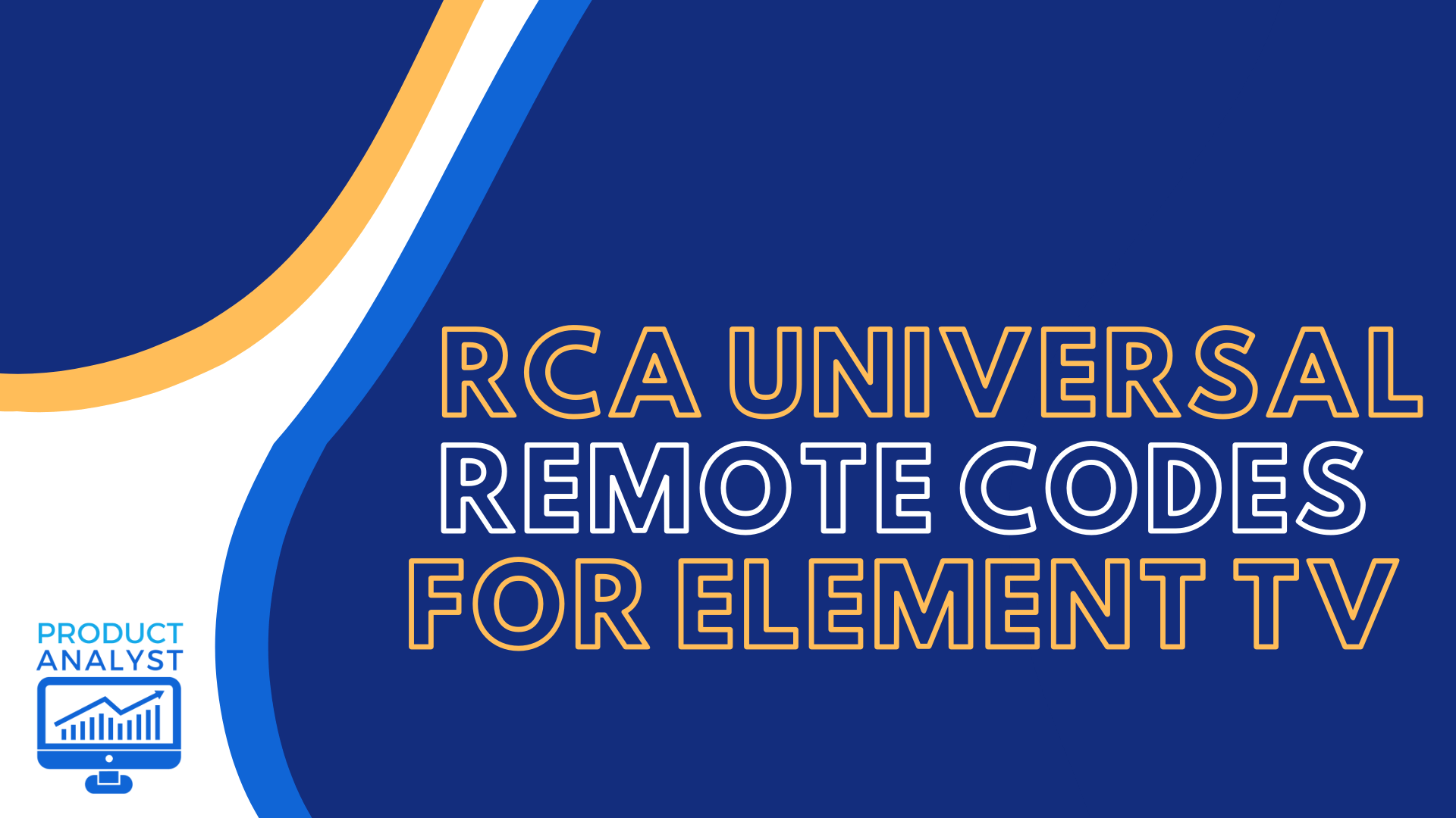 Programming RCA Universal Remote Codes for Element TV [2022]
