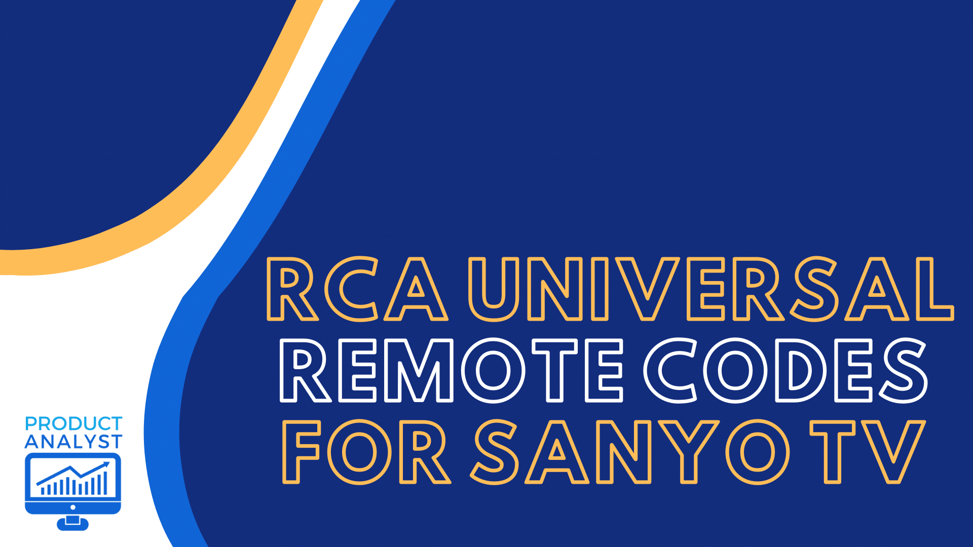 Programming RCA Universal Remote Codes for Sanyo TV [2022]