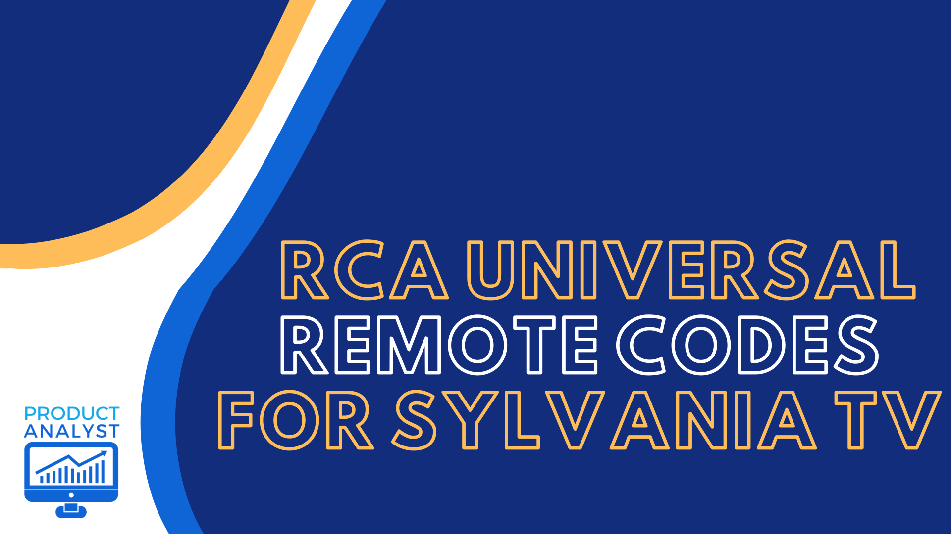 Programming RCA Universal Remote Codes to a Sylvania TV [2022]