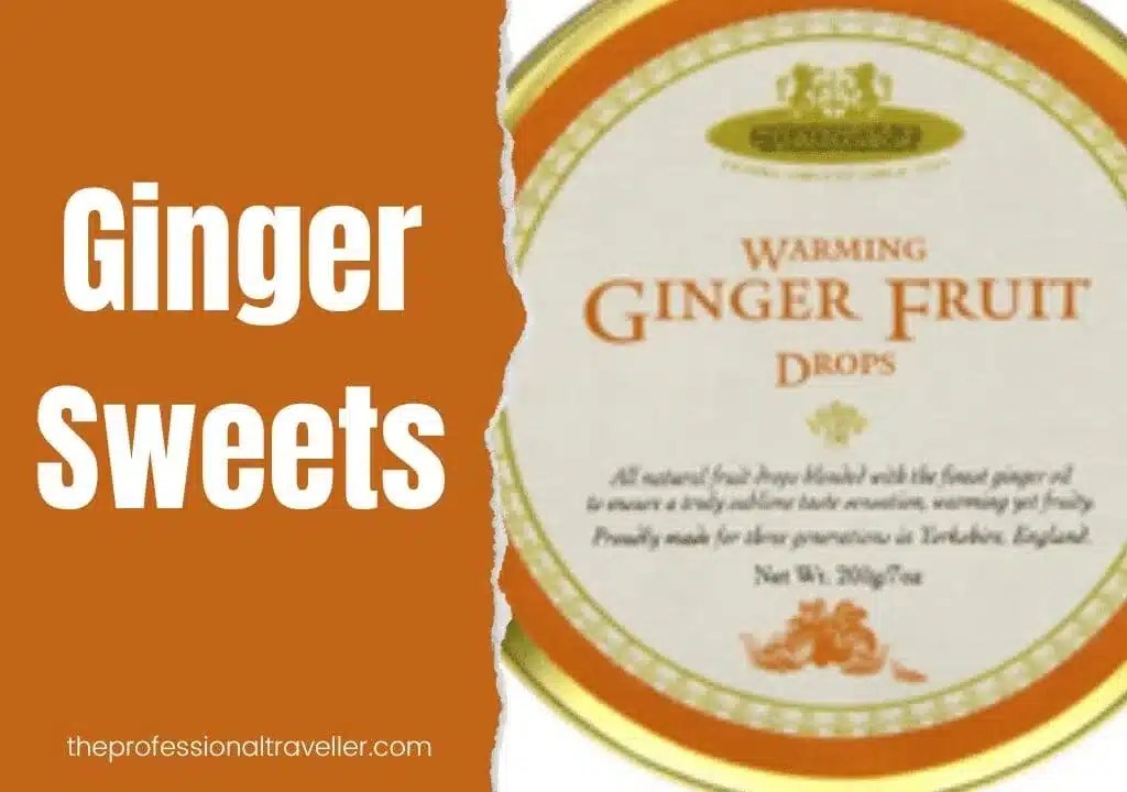 Ginger Sweets Simple and Effective Travel Sickness Help