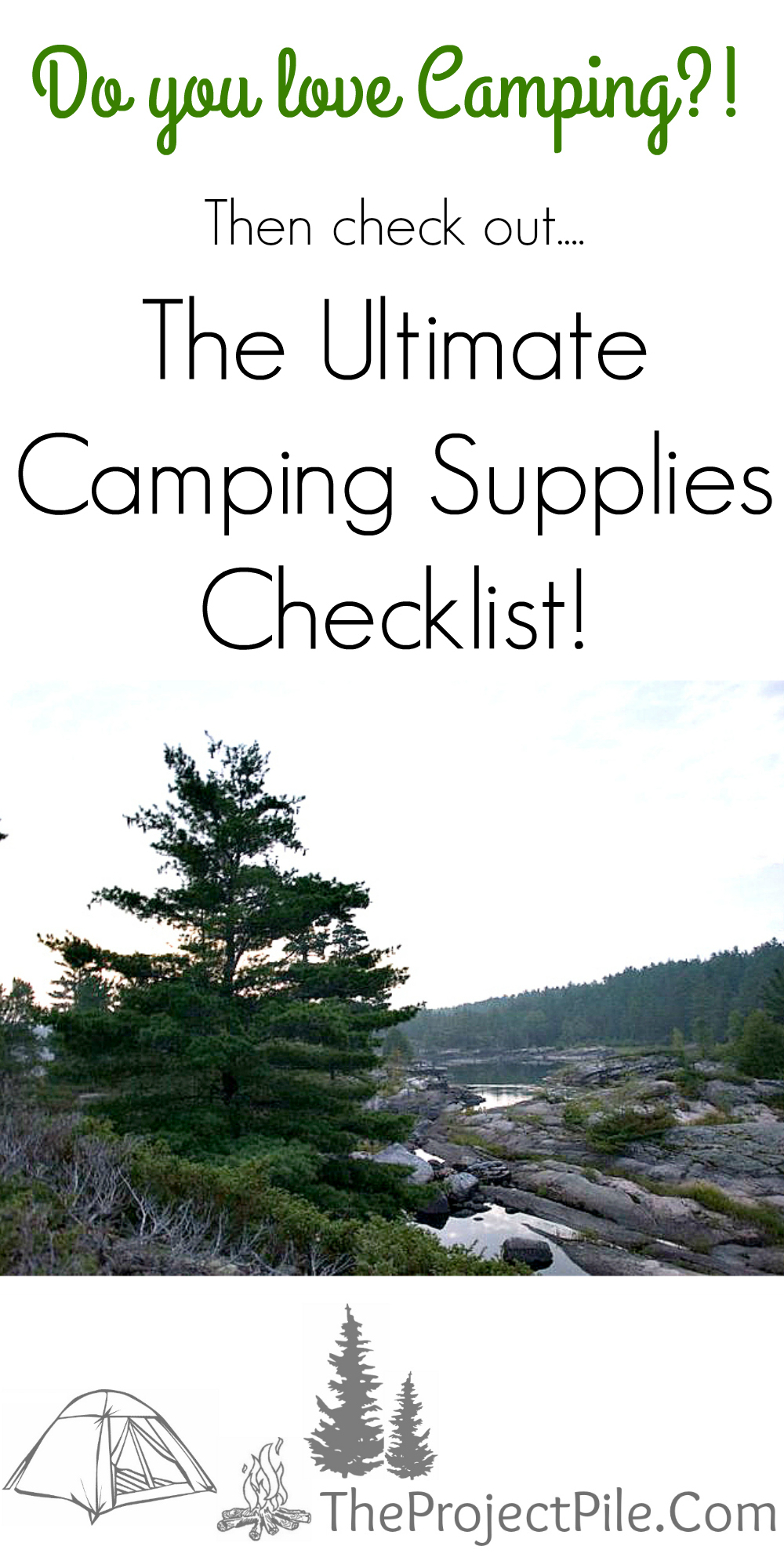 The Ultimate Camping Supplies Checklist & Some of my Favorite Places to