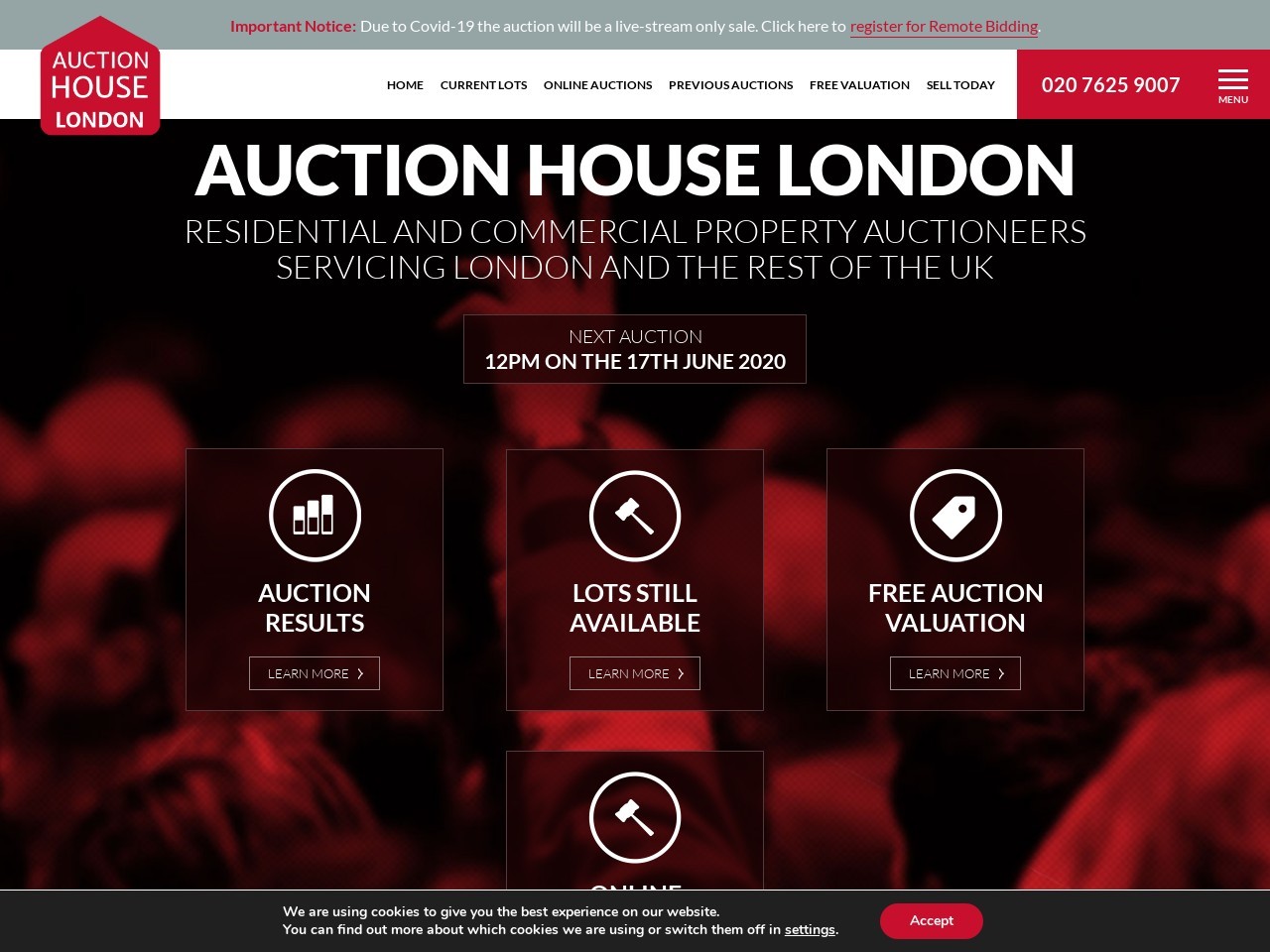 Auction House London The Property Pages