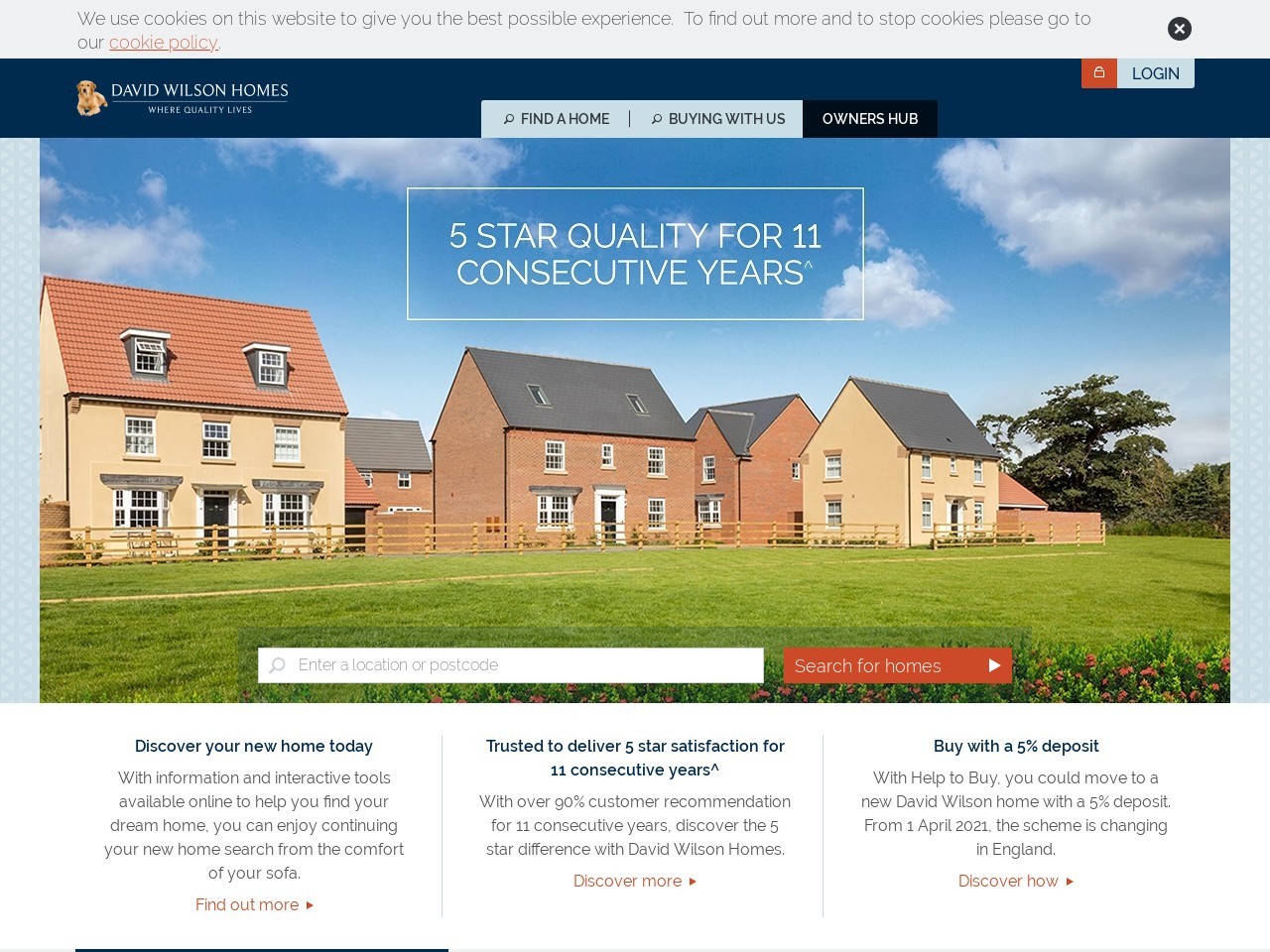 David Wilson Homes The Property Pages