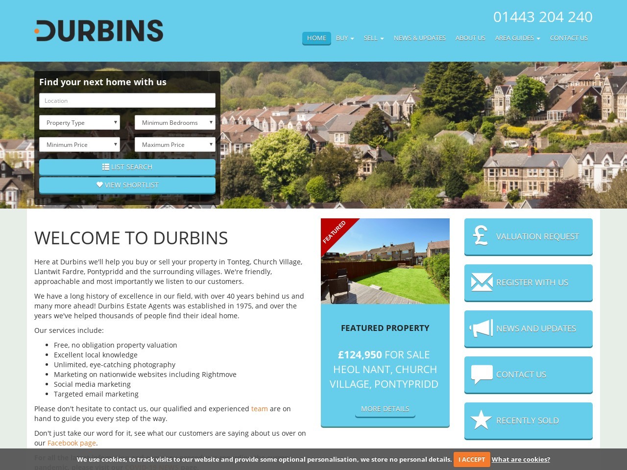 Durbins The Property Pages