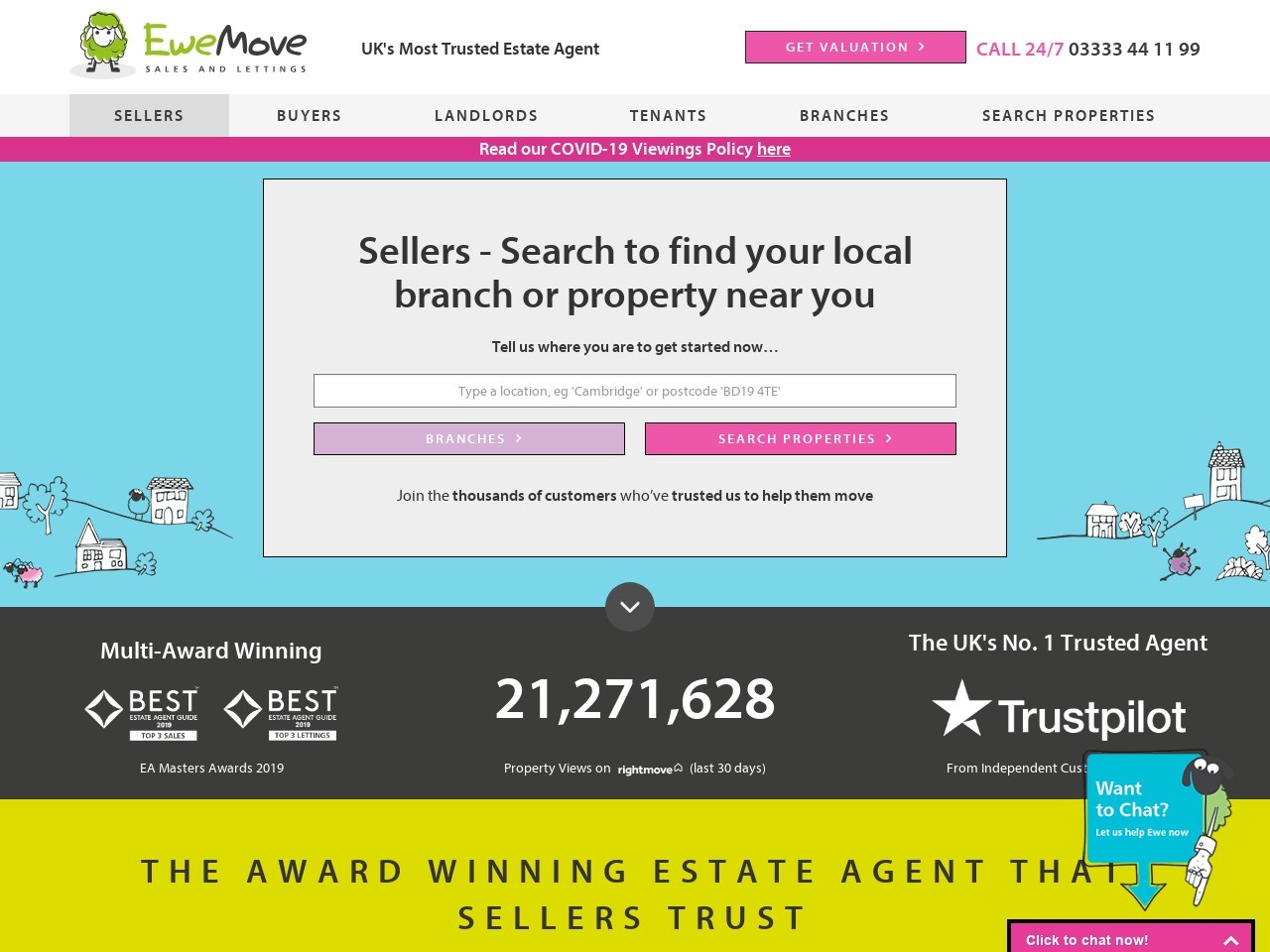 EweMove The Property Pages