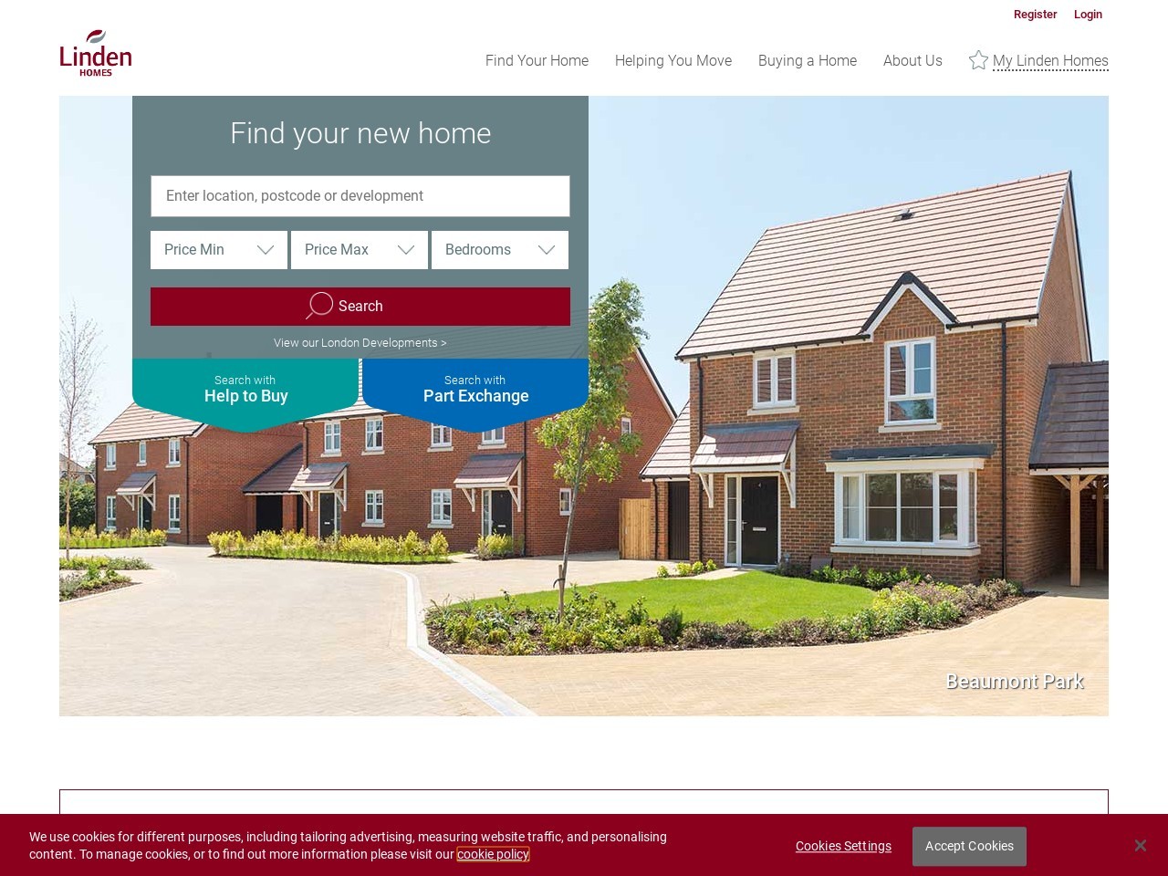 Linden Homes The Property Pages