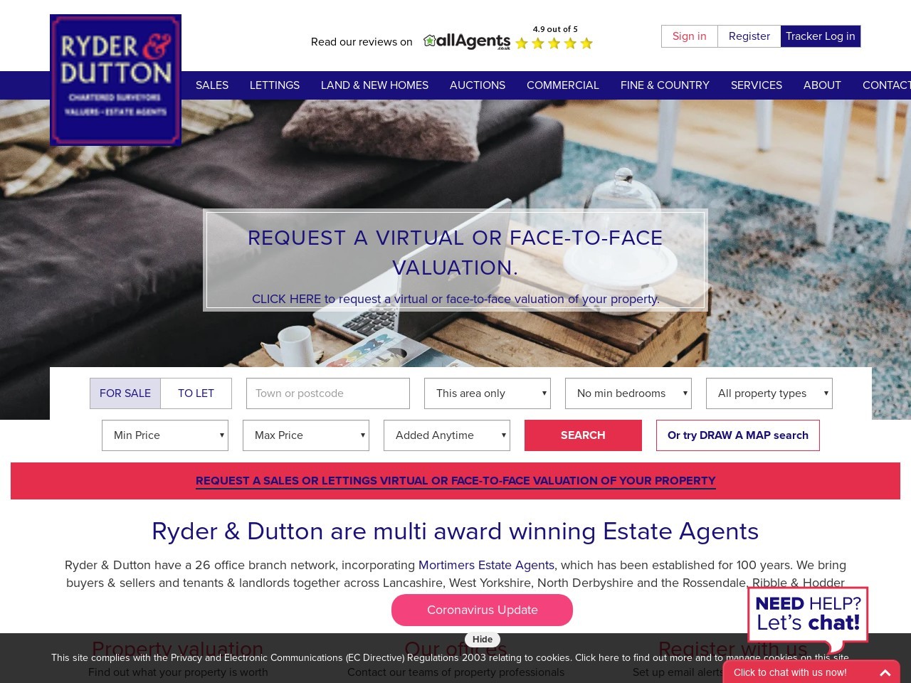 Ryder & Dutton The Property Pages