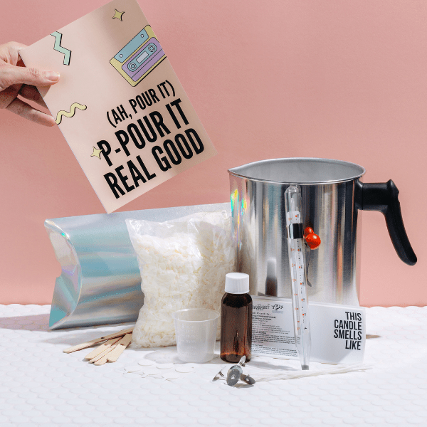 DIY At Home Candle Kit The Prospect Project, Handmade Soy Candles