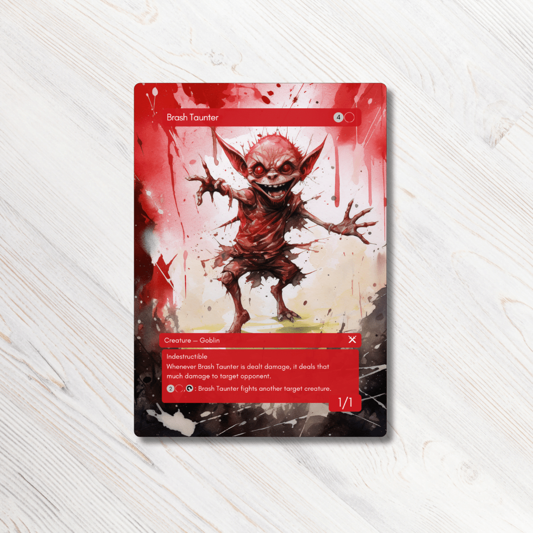 Brash Taunter MTG Proxy