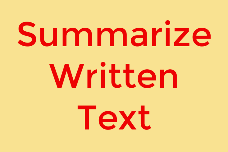 Summarize Written Text in the PTE Academic Test thePTE