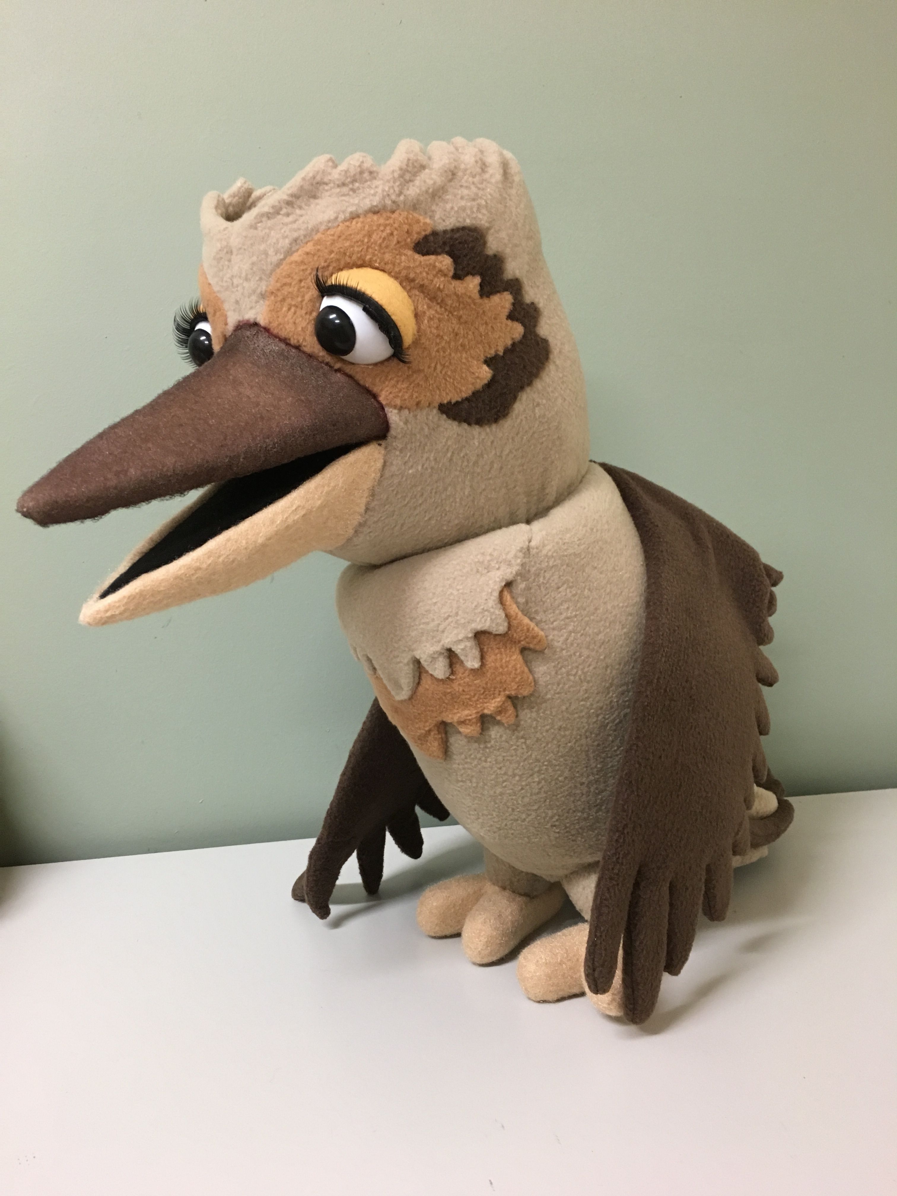 Custom Kookaburra Professional Hand Puppet The Puppet
