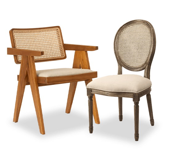 Cane Chairs Manufacturer and Supplier in India Purewood