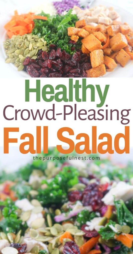 Simple CrowdPleasing Fall Salad The Purposeful Nest