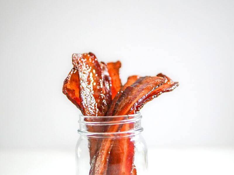 Easy Brown Sugar Glazed Bacon The Purposeful Nest