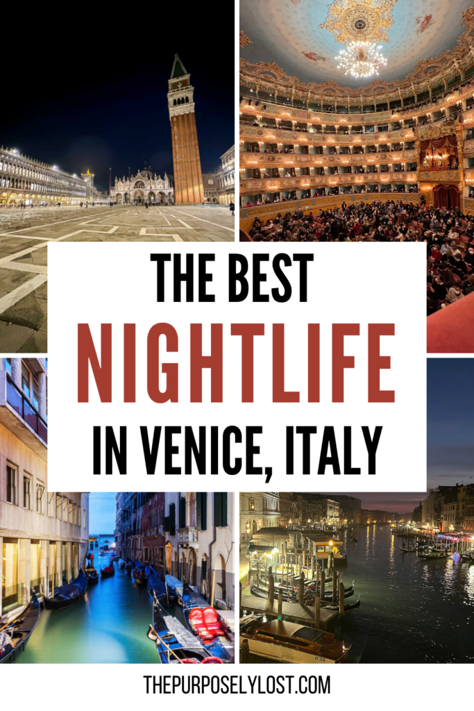 14+ Venice Nightlife Activities Where To Go At Night In Venice, Italy