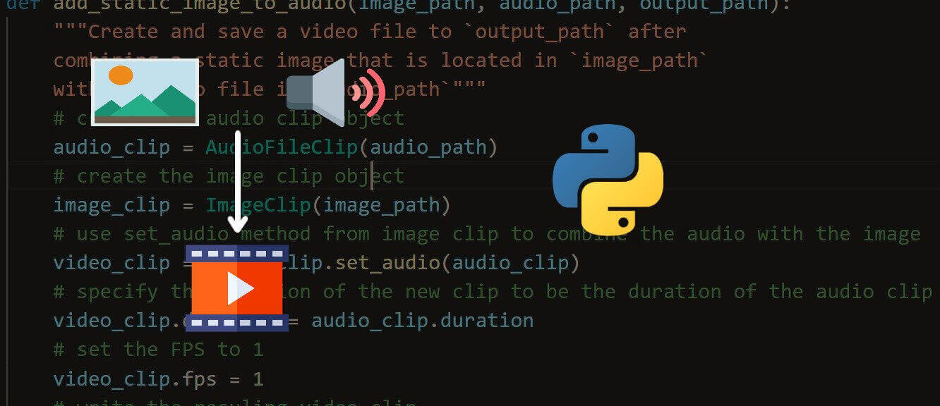 How to Extract Audio from Video in Python The Python Code