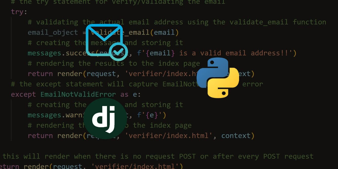 How to Build an Email Address Verifier App using Django in Python The Python Code