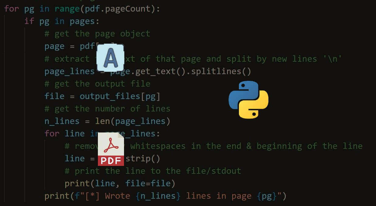 How to Extract Text from PDF in Python The Python Code