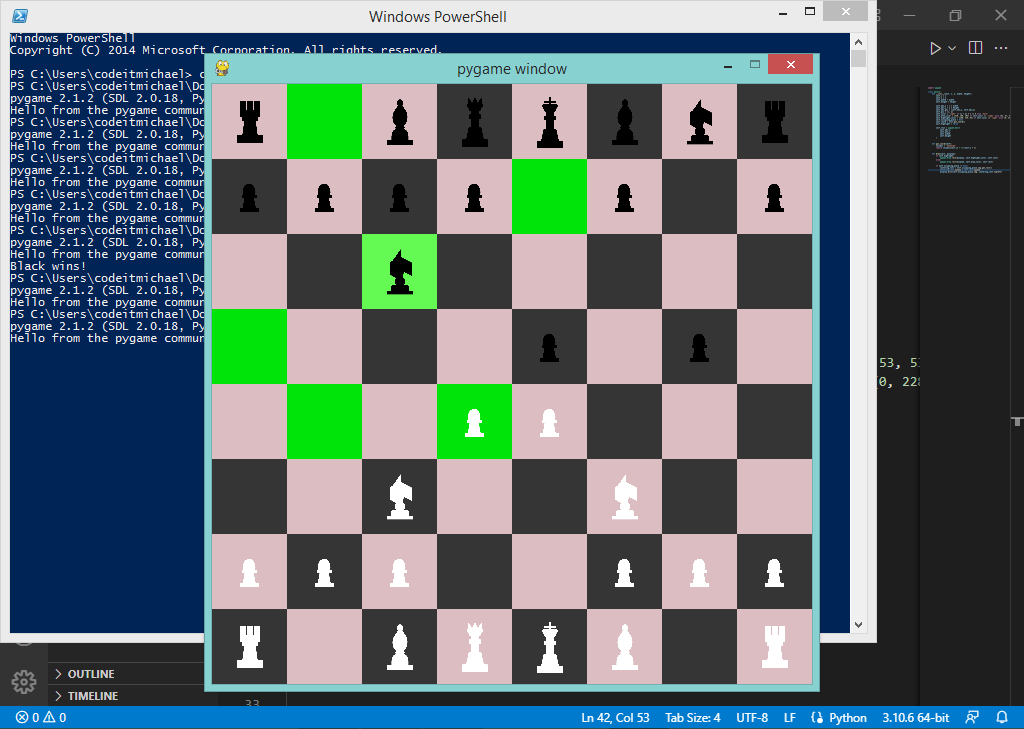 How to Make a Chess Game with Pygame in Python The Python Code
