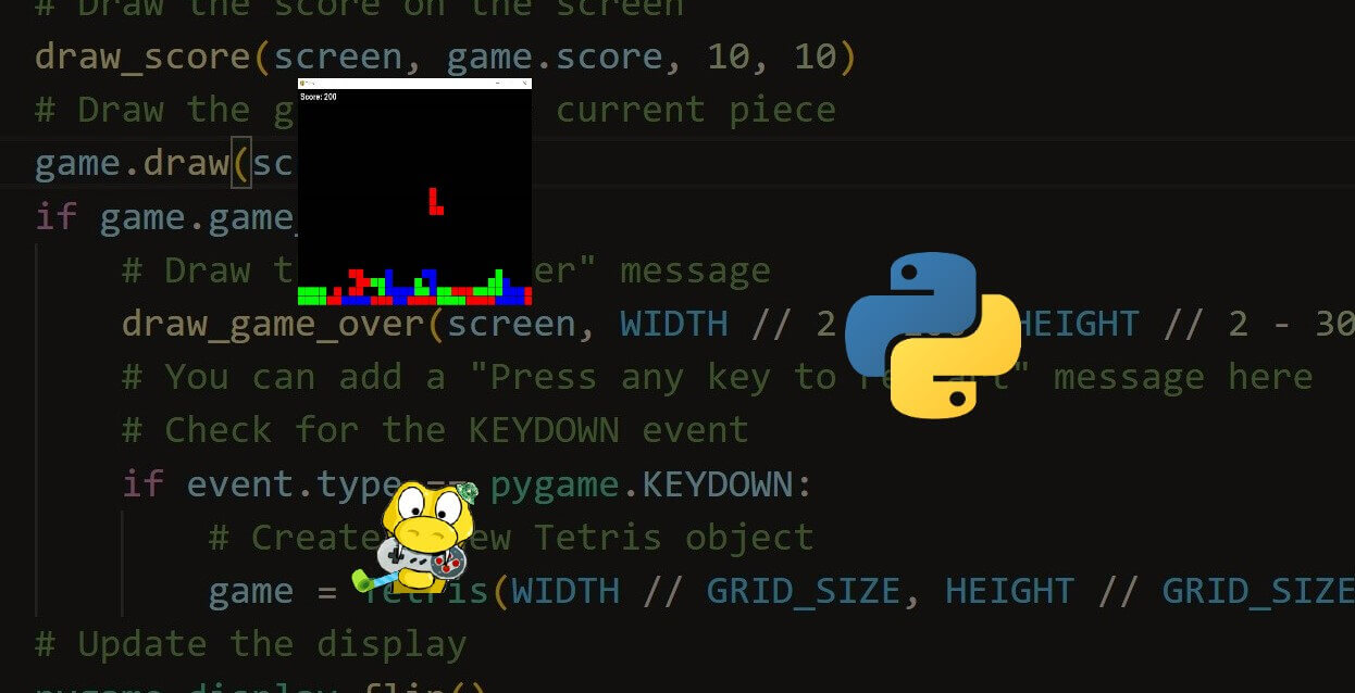 How to Make a Snake Game in Python The Python Code