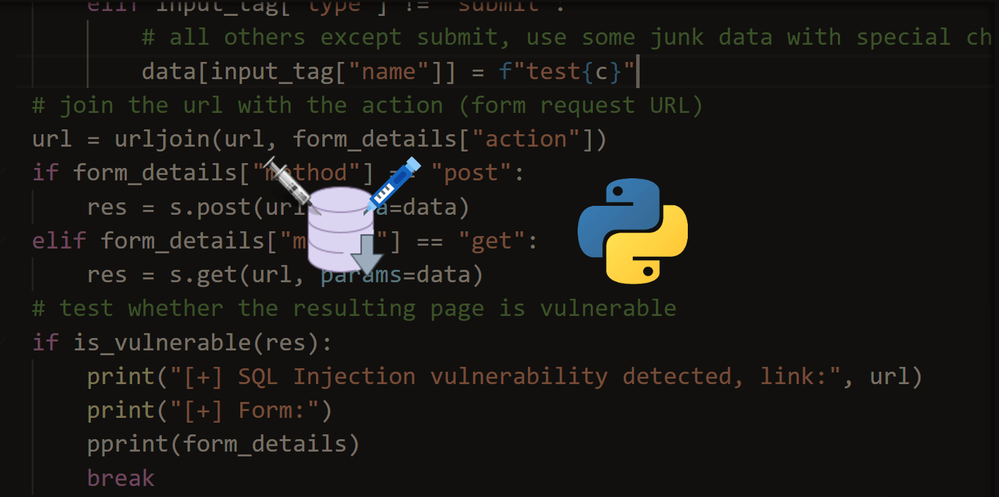 How to Build a SQL Injection Scanner in Python Python Code