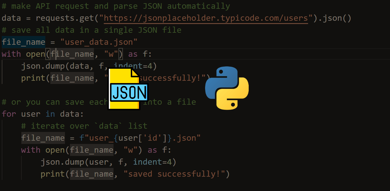 How to Work with JSON Files in Python Python Code