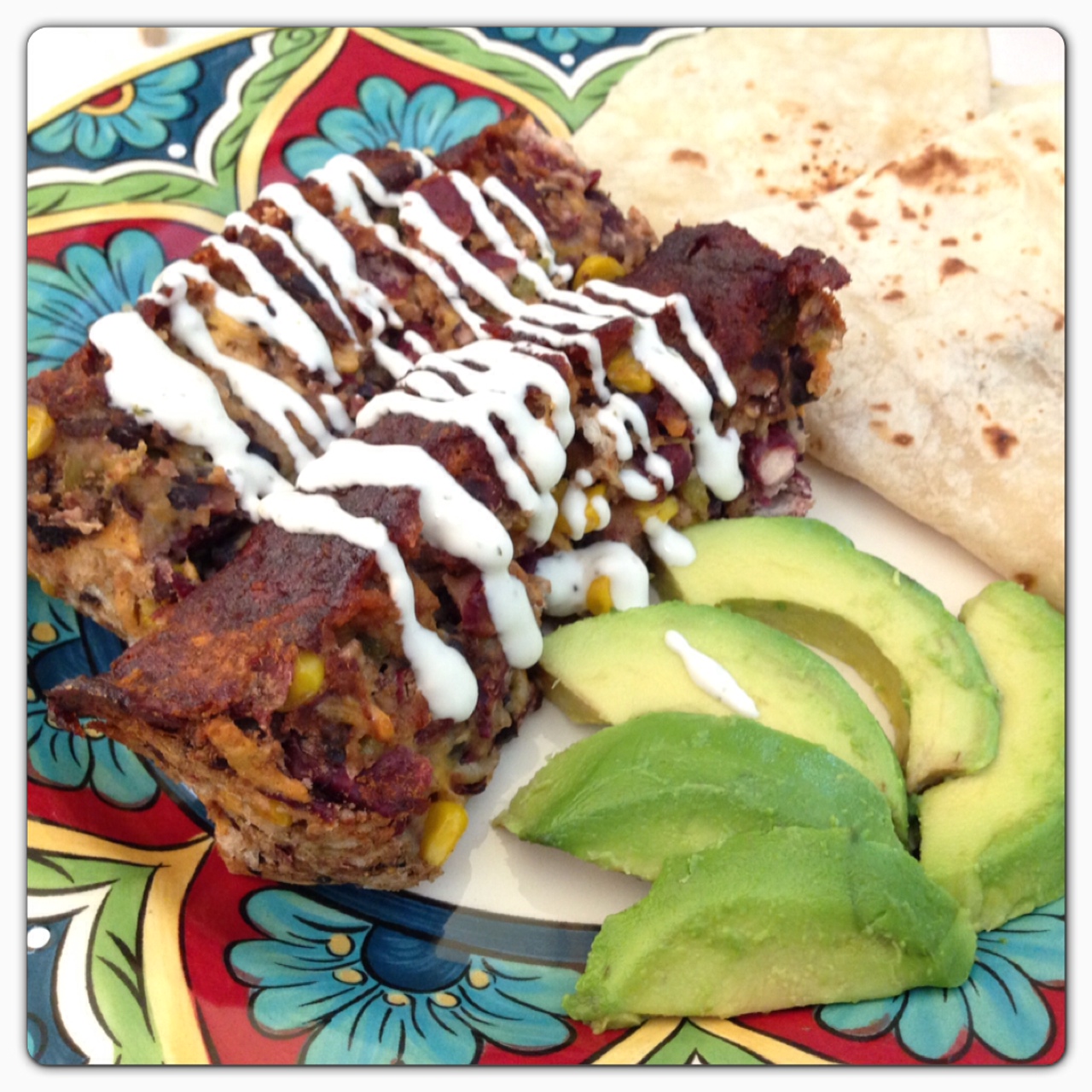 Southwest BBQ Bean Loaf