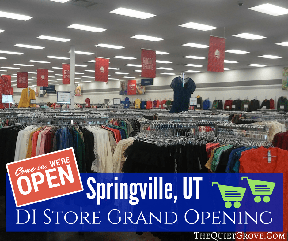 DI Store Grand Opening in Springville, Utah Thursday Oct 27th! ⋆ The