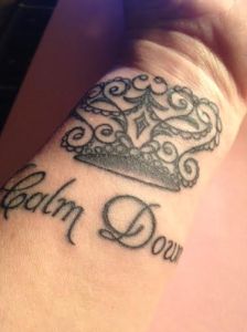 Calm down