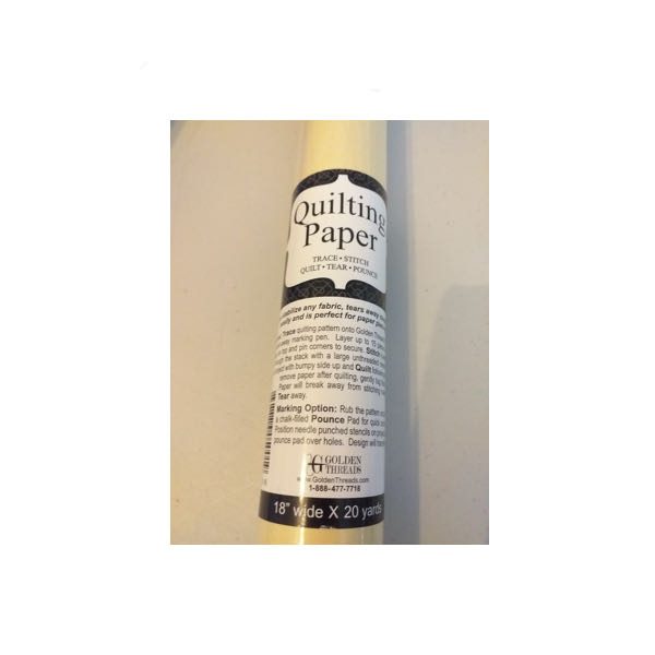 Golden Threads Quilting Paper 18" Wide The Quilting Bee