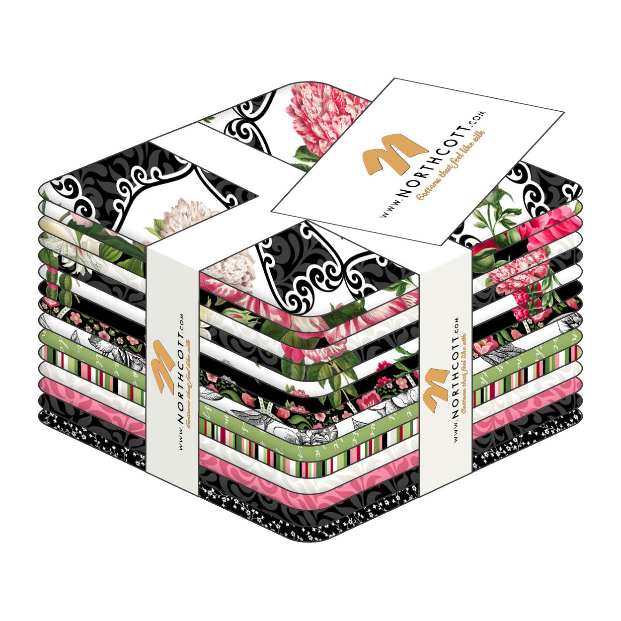 Bloom Fat Quarter Bundle by Northcott The Quilting Shed