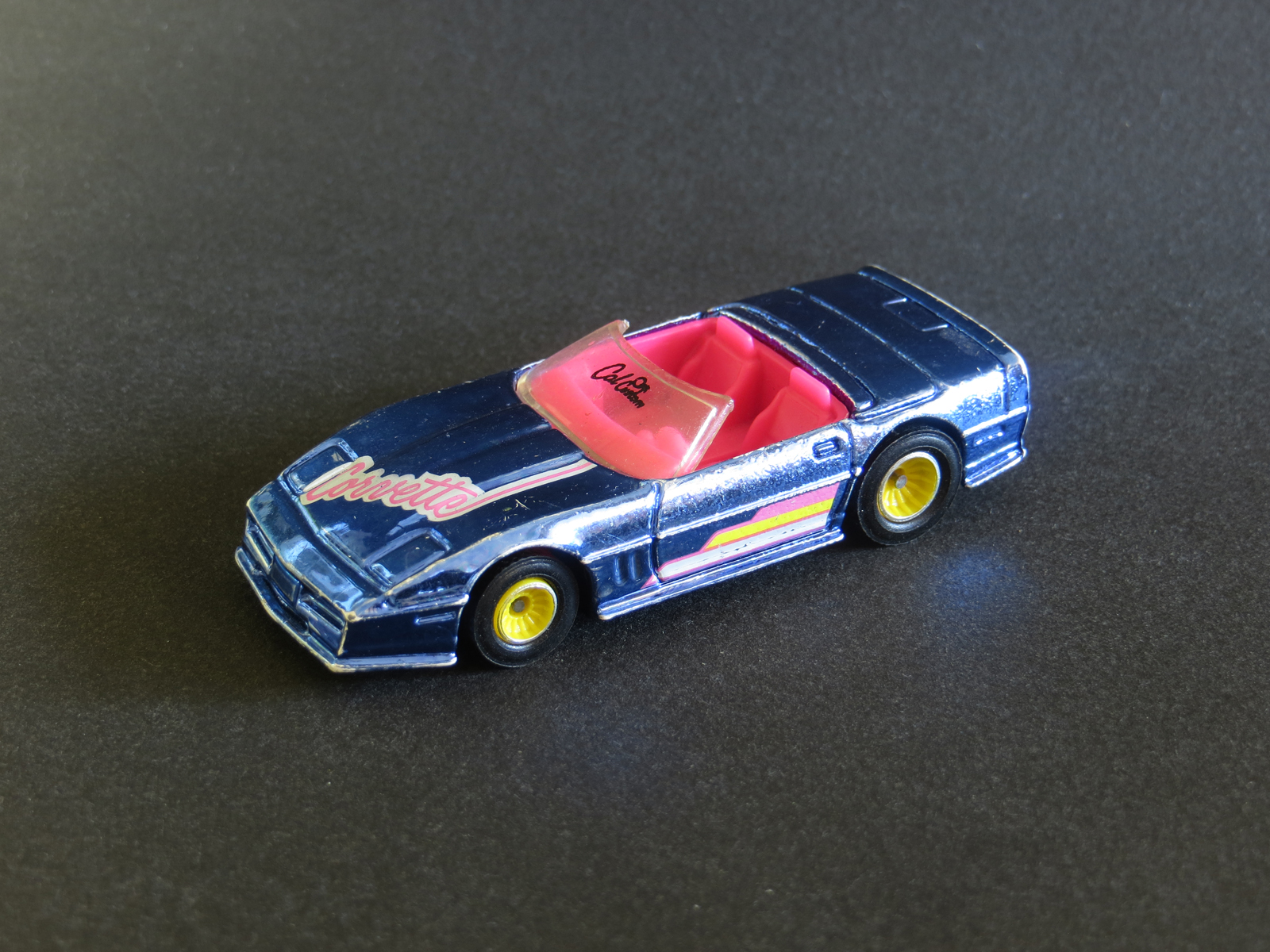 1990 Hot Wheels California Custom Series Custom Corvette The Race Case
