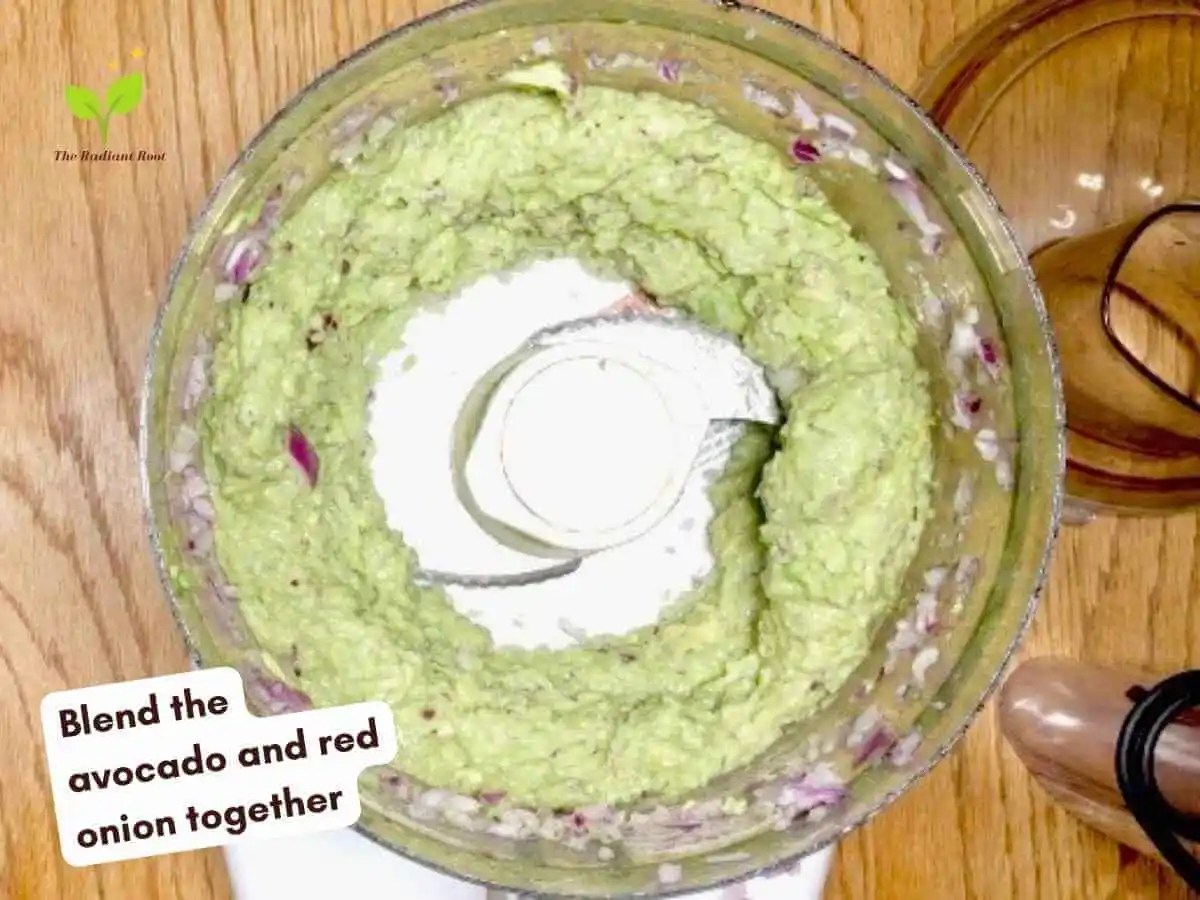4 Ingredient Food Processor Guacamole The Radiant Root
