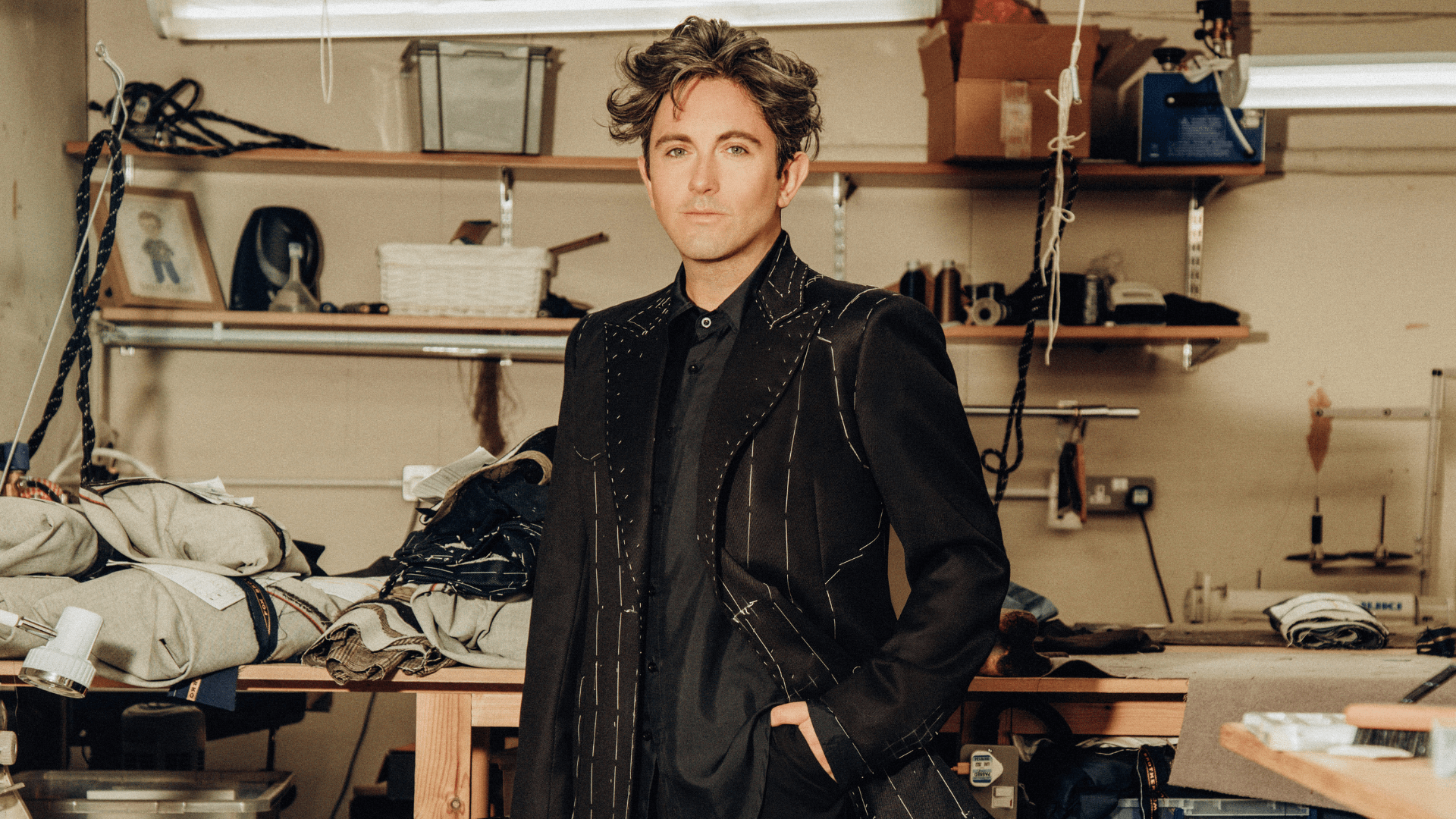 Tradition and modernity in British tailoring DANIEL w. FLETCHER x Huntsman for A/W 2023