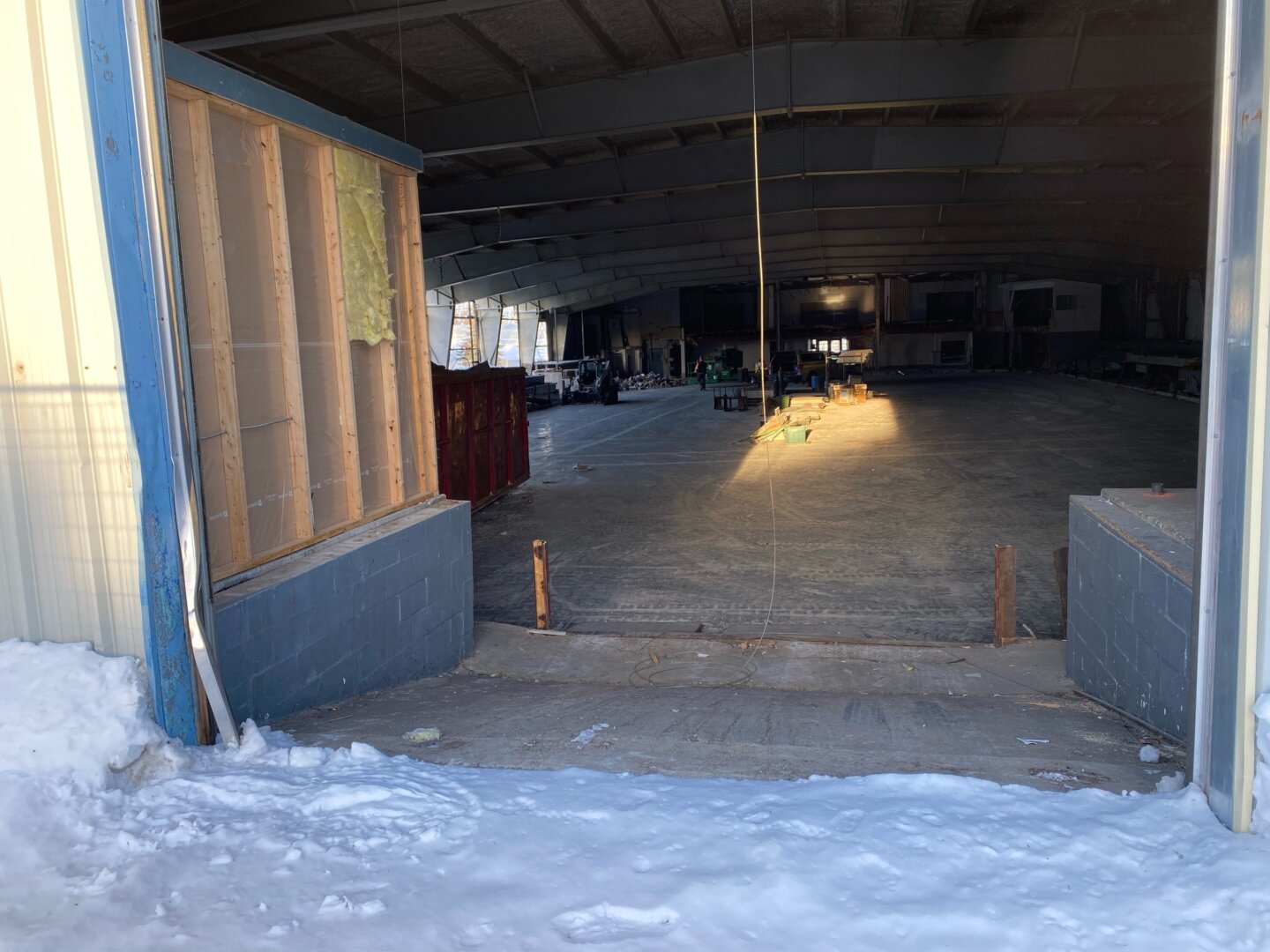 Walls Coming Down at Listowel Memorial Arena The Ranch 100.1 FM