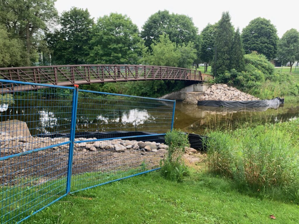Listowel Memorial Park Dam Removal The Ranch 100.1 FM