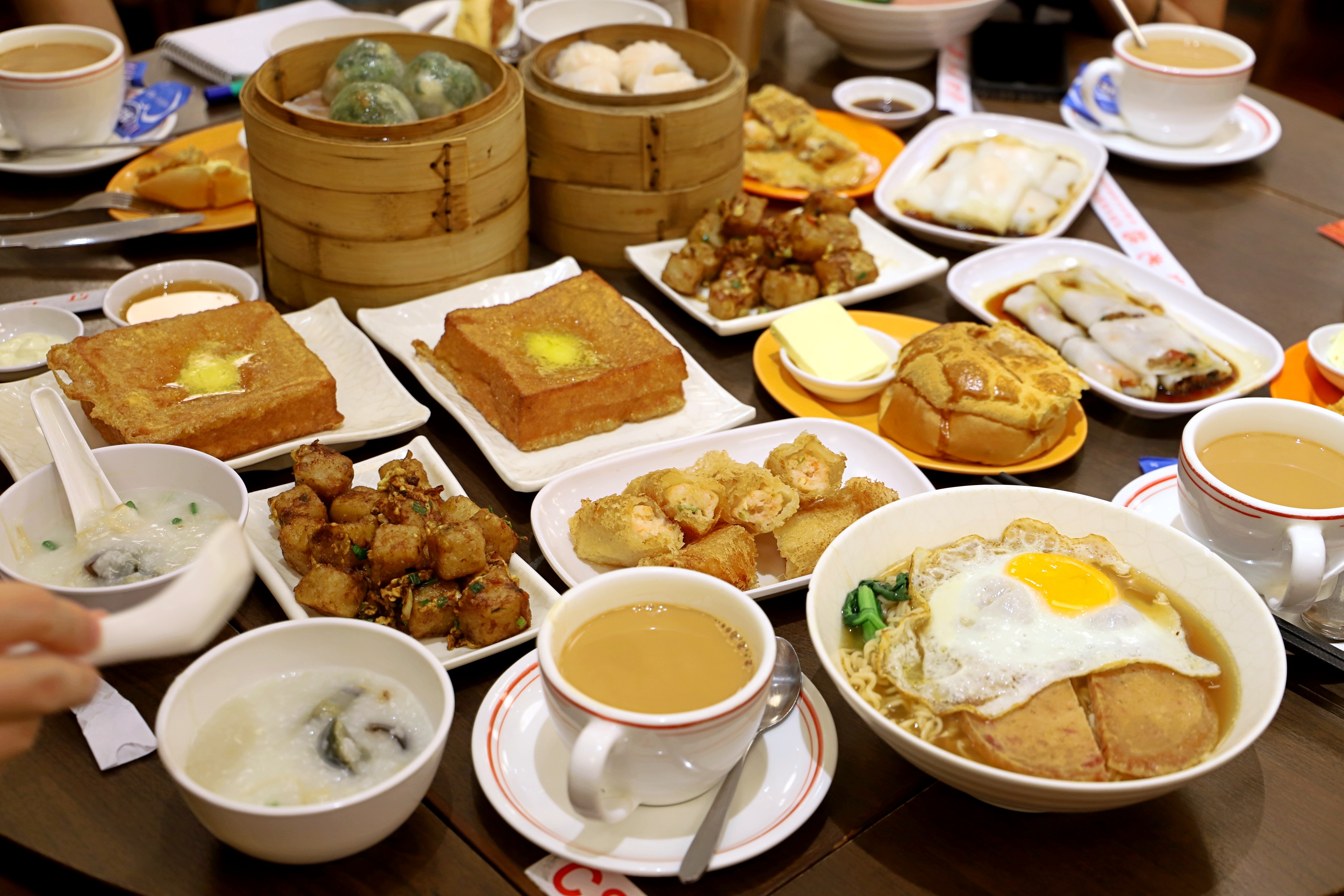 Traditional Hong Kong Restaurant Food