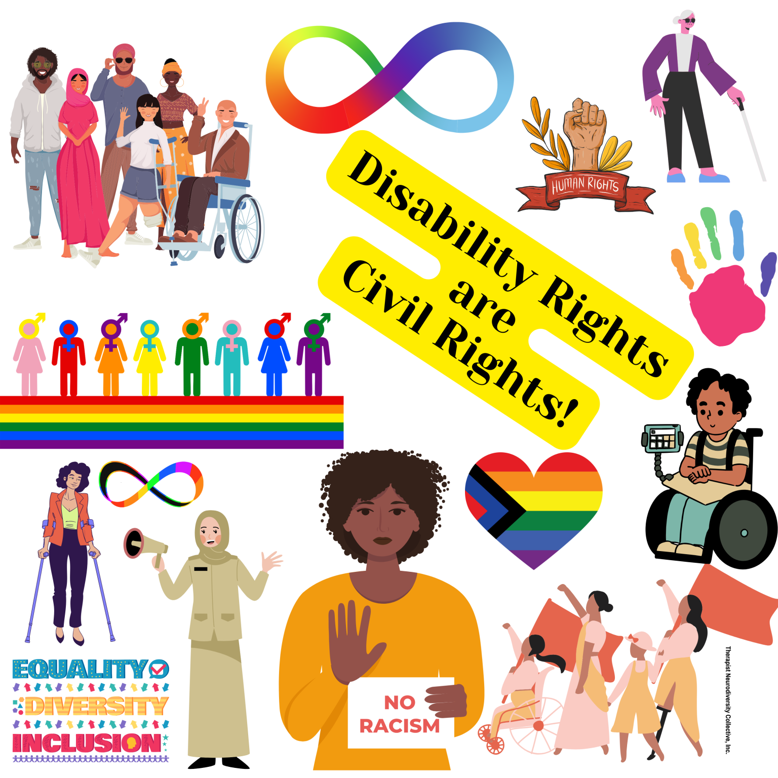 Disability Rights are Civil Rights Therapist Neurodiversity Collective
