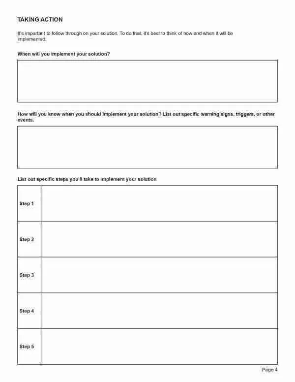 DBT Skills Worksheets Bundle PDF Templates